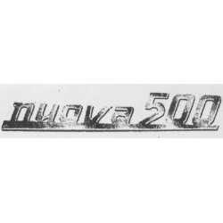 SIGLA FI 500 1957 POSTER. NUOVA 500