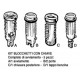 KIT CILINDRETTI FI 500 1992>2007