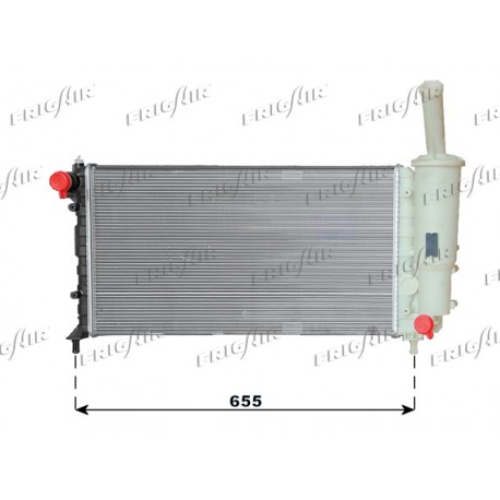 RADIATORE RAFFR. FI PUNTO 1999> 1.2 (IMP.VALEO)