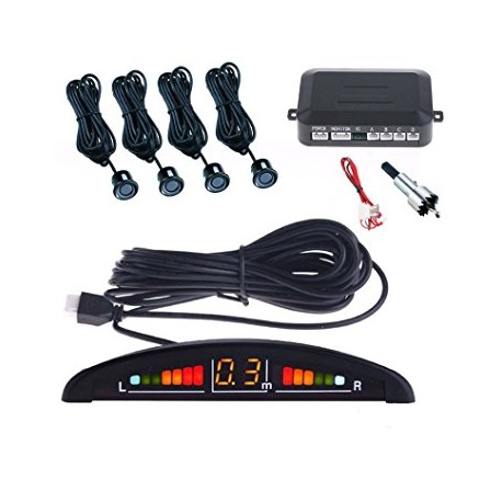 KIT SENSORI PARCHEGGIO (4 SENSORI) CON DISPLAY