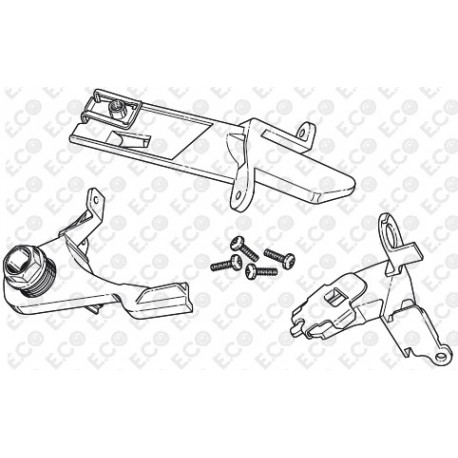 KIT RIPARAZ. FARO SX AR MITO 2008