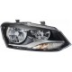 PROIETTORE DX VW POLO 2009>2014 H7+H7 PARAB.ALLUM.