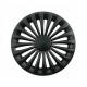 KIT COPPE RUOTA UNIVERS. 15 DELTA BLACK (PZ.4)