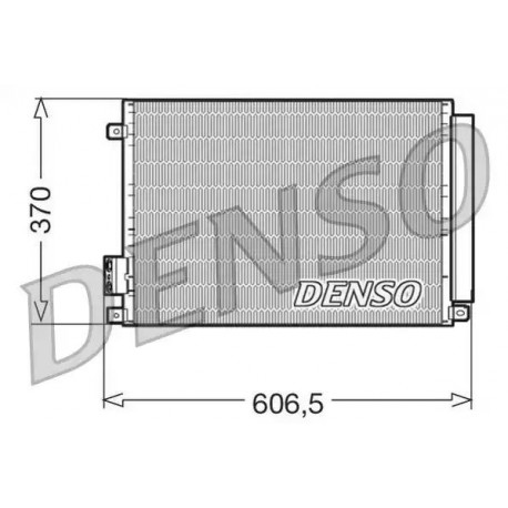 CONDENSATORE FIAT 500 2007-PANDA 2012