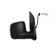 RETROVISORE EST.DX FI FIORINO 2007 ELETTR. NERO