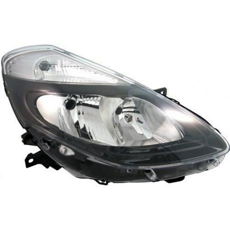 PROIETTORE DX RE CLIO 2009>2012 H7+H7 PARAB.NERA