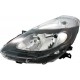 PROIETTORE SX RE CLIO 2009>2012 H7+H7 PARAB.NERA