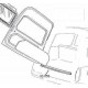 GUARN. COFANO POST. FI 500 1957 GIARDINIERA INFER.