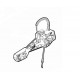 SUPPORTO MANIGLIA EST. FI 500L 2012> SX