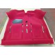 TAPPETO PAVIMENTO FI 500 1957 F/L/R (VELLUTO ROSSO